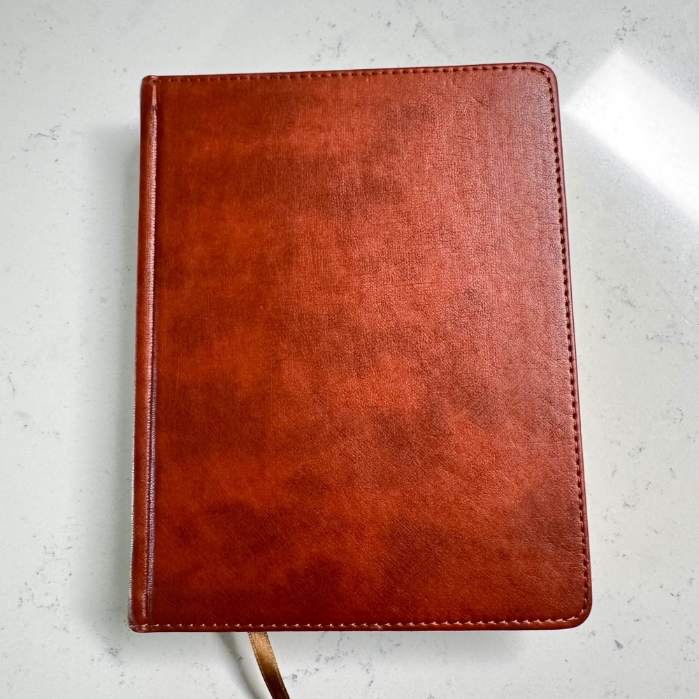 Holman Notetaking Bible HCSB Brown LeatherTouch Illustrator Edition